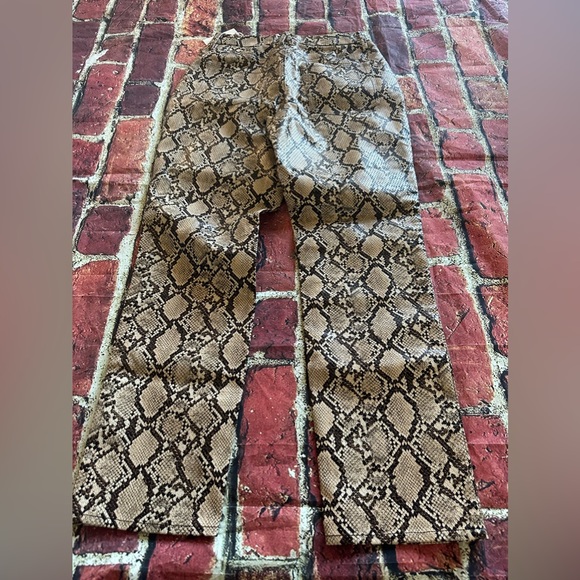 NWT Good American Faux Snake Pants & Jacket size 2 - Picture 4 of 12
